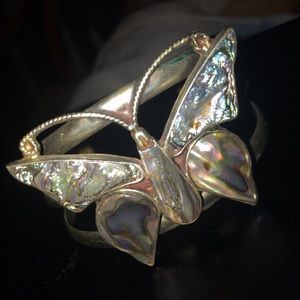 Vintage butterfly bracelet
